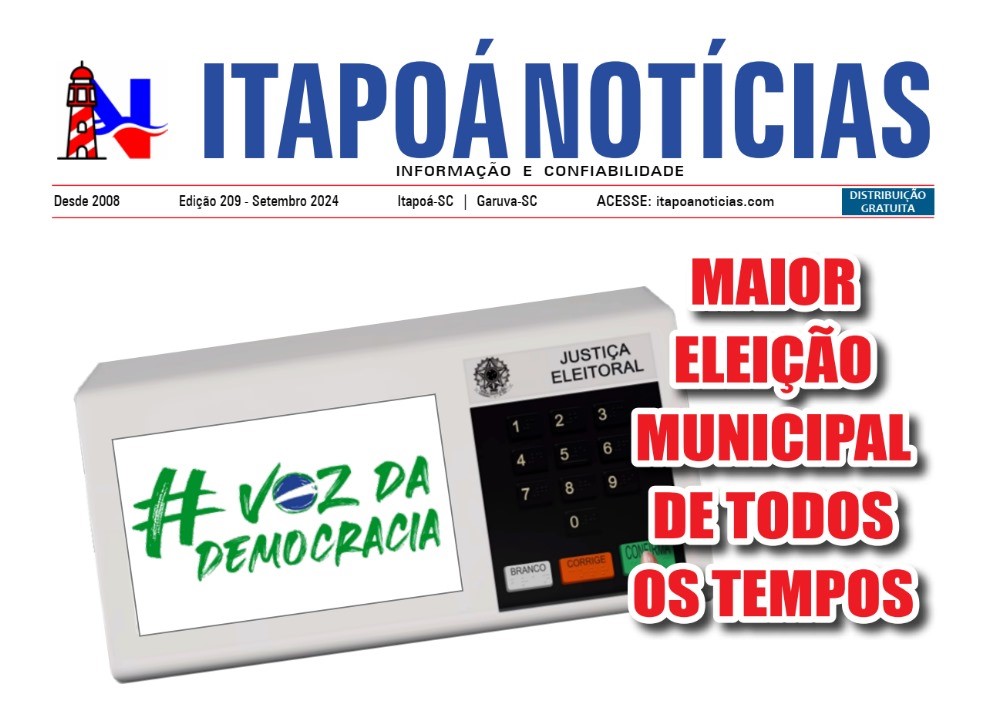 Itapoa Noticias 209 - Setembro de 2024 - Capa Tribuna de Itapoa