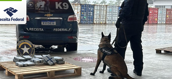 Receita Federal realiza retencao de cocaina em Itapoa 1