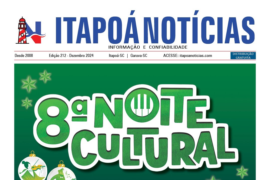 Itapoa Noticias 212 - Dezembro de 2024 - Capa Tribuna de Itapoa