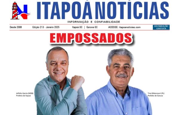 Capa Itapoa Noticias 213 - Janeiro de 2025 - Capa TI