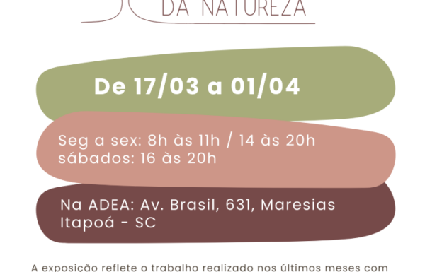 Exposicao gratuita sobre arte e meio ambiente inicia dia 17 de marco em Itapoa 8 (Tribuna de Itapoa)