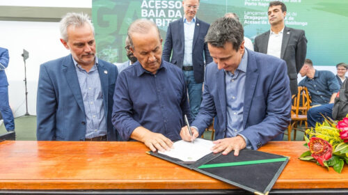 Governo e Porto firmam parceria que revolucionara a orla de Itapoá e o acesso a Portos - 04 - FOTO Jonata Rocha SECOM PSFS (Tribuna de Itapoa)