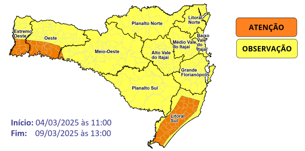 Onda de Calor em Santa Catarina persiste ate domingo 09-03