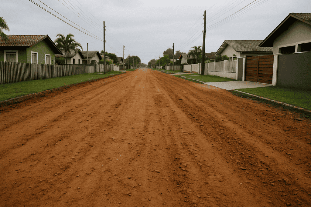 Pavimentacao o maior desafio para Itapoa - Capa (Tribuna de Itapoa)