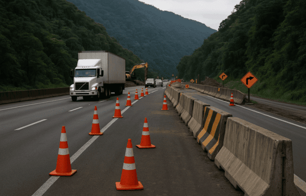 BR-376 tera desvio de trafego para obras - bloqueio afeta ligação com Garuva e Itapoa - capa