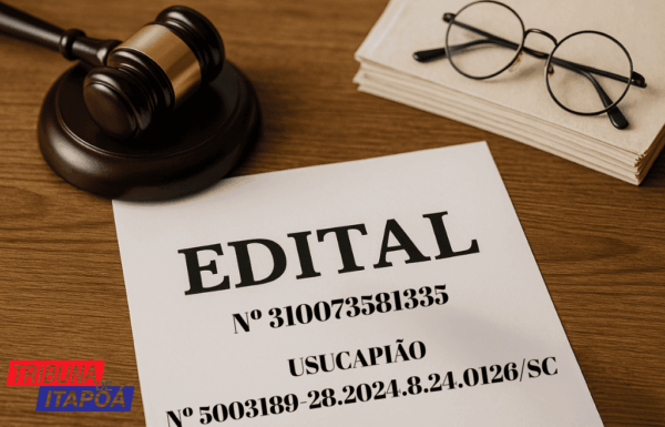 Capa edital Osair Ize - 29-05-2025 - Tribuna de Itapoá