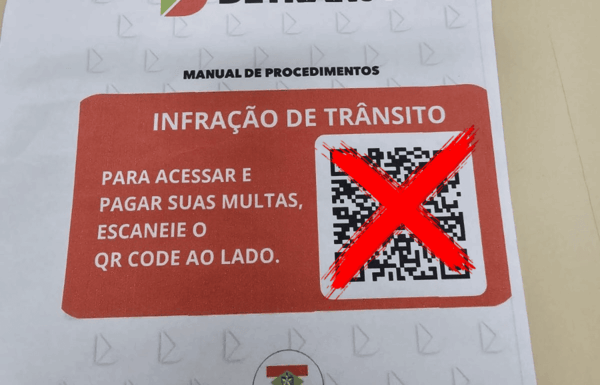 Detran-SC alerta sobre golpe de multa deixada no para-brisa dos carros - Capa Tribuna de Itapoa
