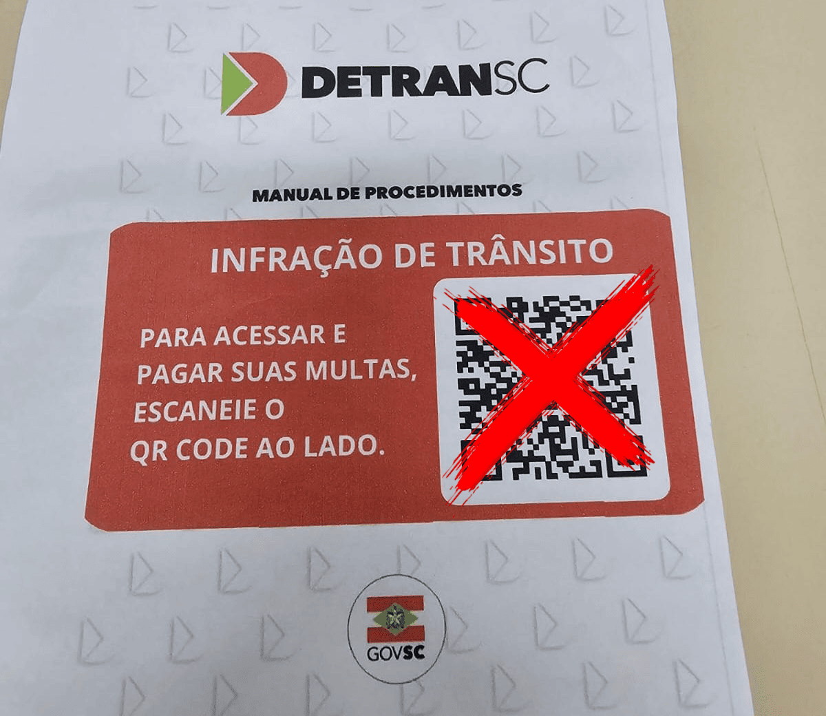 Detran-SC alerta sobre golpe de multa deixada no para-brisa dos carros - Capa Tribuna de Itapoa