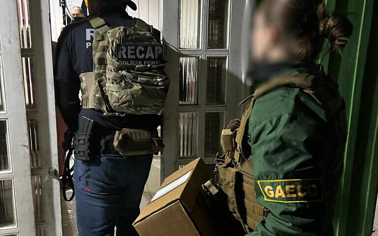 Operacao Vickers - GAECO desarticula organizacao criminosa com acoes em Itapoa e regiao 09