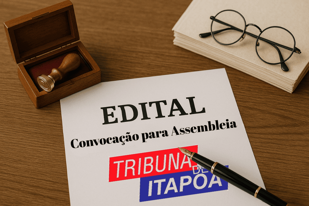 EDITAL DE CONVOCACAO PARA ASSEMBLEIA GERAL ORDINARIA DO SINDMOVITAPOA