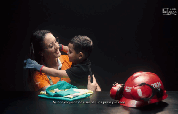 Porto Itapoa conscientiza sobre a prevencao de acidentes de trabalho com vídeo comovente - Capa Tribuna de Itapoa