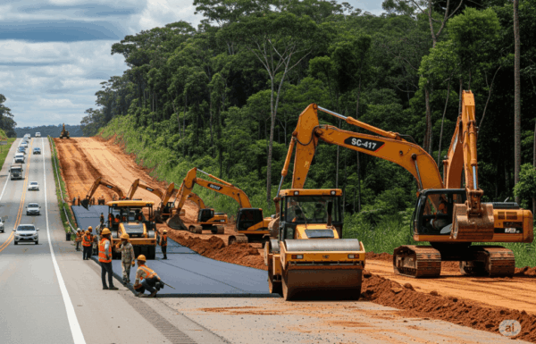 Acordo entre SC e PR garante duplicacao da SC-417 com investimento de RS 300 milhoes - Capa Tribuna de Itapoa