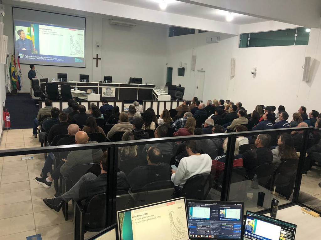 Câmara de Itapoa promove evento para debater solucoes contra a erosao costeira 2