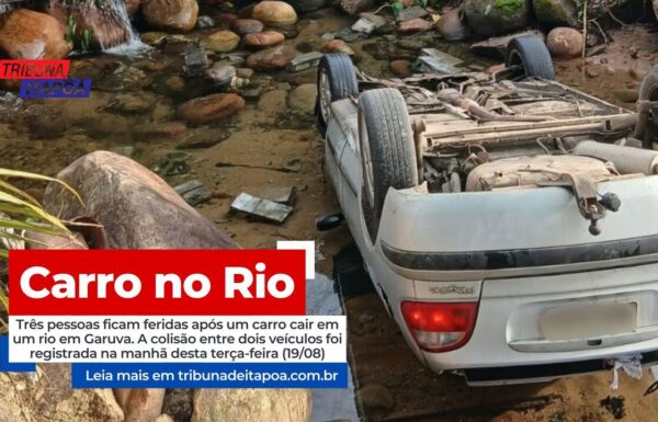 Carro no Rio - Capa Tribuna de Itapoá