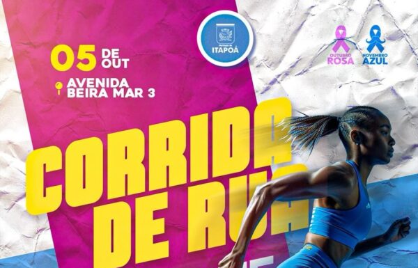 Primeira Corrida Previne Itapoa une esporte e prevencao em outubro - Capa Tribuna de Itapoa