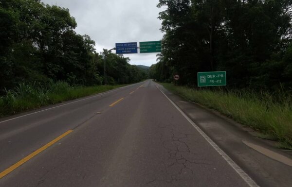 Rodovia de acesso a Itapoa, e que liga Garuva a Guaratuba, avanca em processo de duplicacao 1