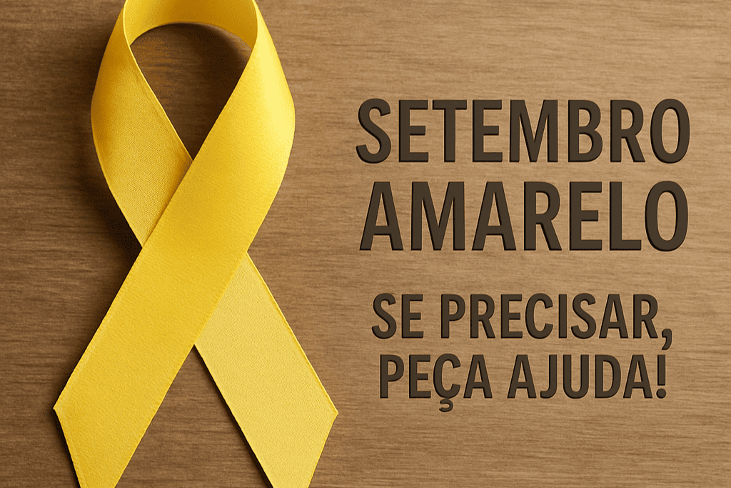 Setembro Amarelo - Se precisar paca ajuda - Capa Tribuna de Itapoa