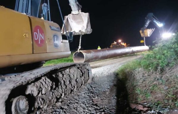 4 Megaobra costeira em Itapoa inicia fase de montagem da tubulacao para alargamento da praia - FOTO Jan de Nul - Divulgação