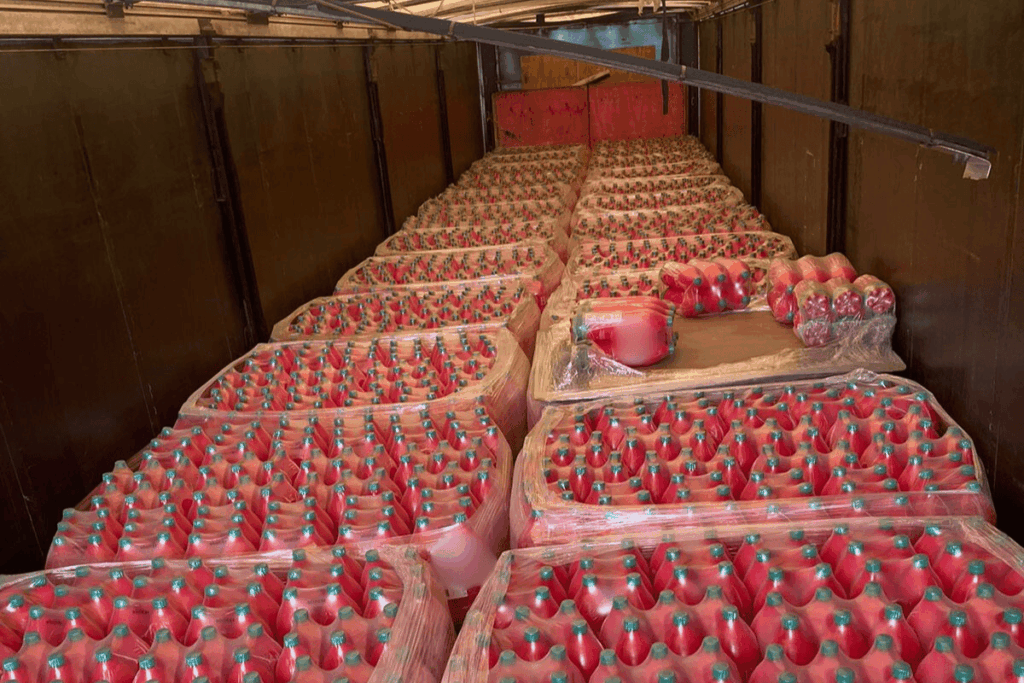 Carga de energeticos roubada no Parana recuperada pela Policia Militar de Itapoa - Capa Tribuna de Itapoa