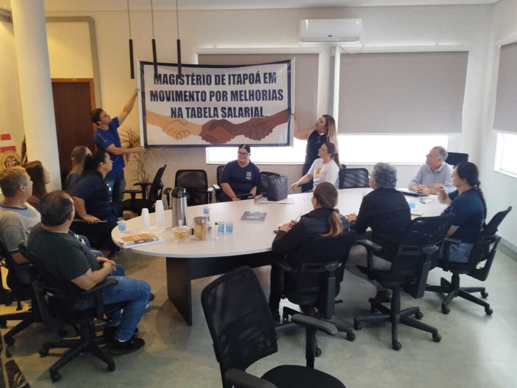 Magisterio de Itapoa mantem dialogo com Prefeitura sobre reajuste salarial 1