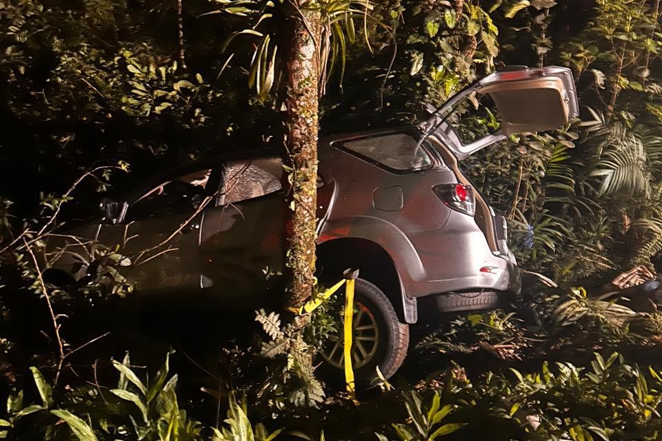 motociclista morre em colisao na rodovia sc-416, em garuva 2 - Capa Tribuna de Itapoa