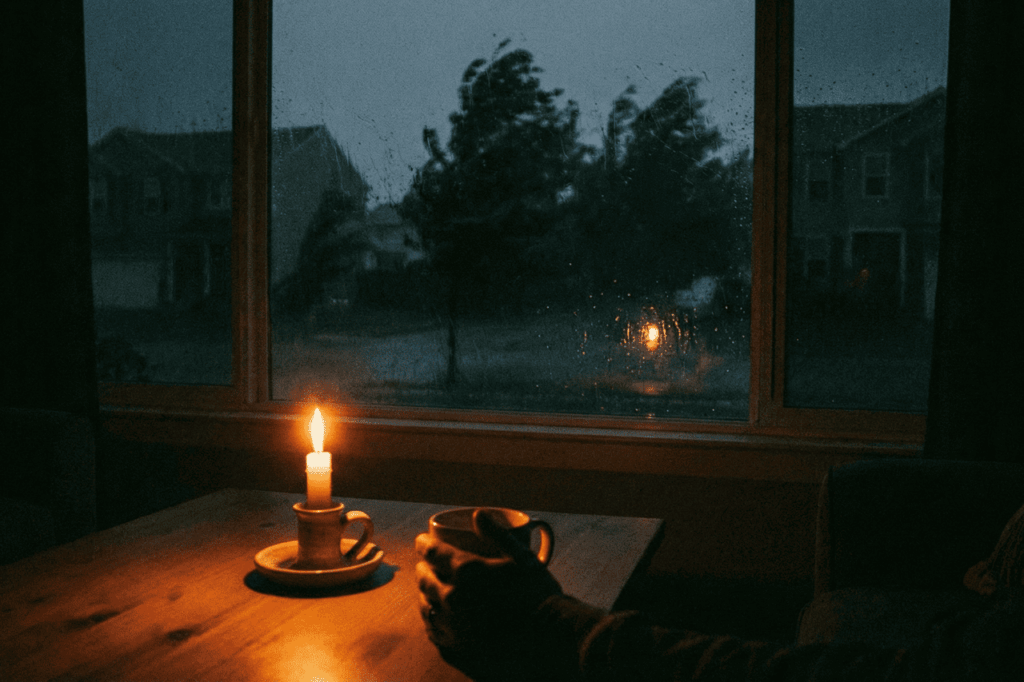 Chuva severa provoca colapso no abastecimento de energia e agua em Itapoa - capa Tribuna de Itapoa