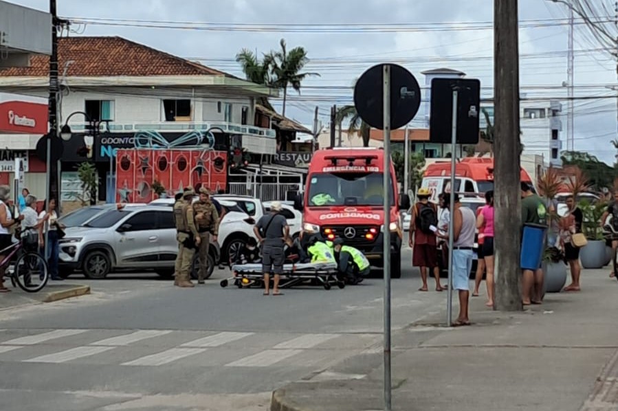 Homem fica inconsciente apos agressao, e suspeito preso em flagrante - Capa Tribuna de Itapoa
