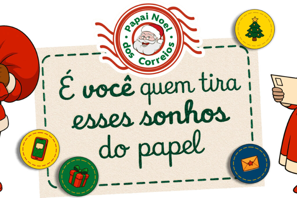 Papai Noel dos Correios entra na ultima semana com 1200 cartinhas ainda disponíveis em SC - Capa Tribuna de Itapoa