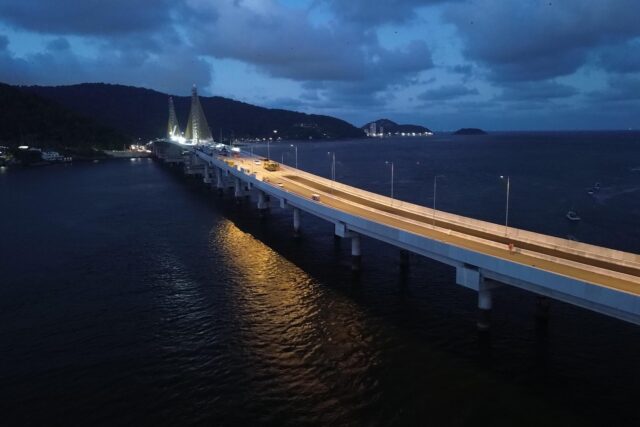 FOTO: Gediel Mendes/Consórcio Supervisor Ponte de Guaratuba.