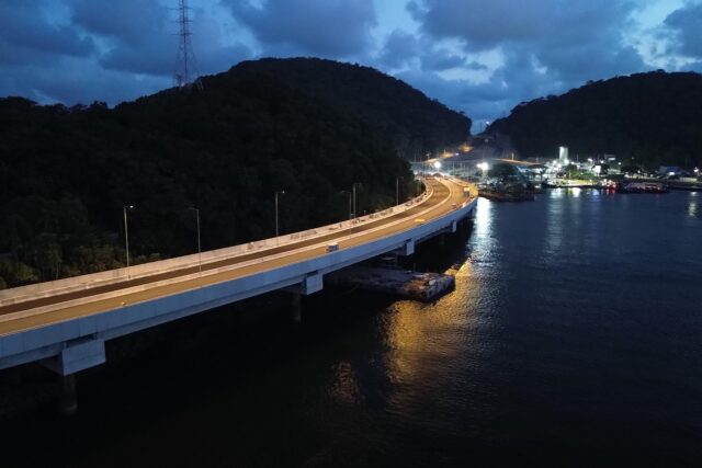 FOTO: Gediel Mendes/Consórcio Supervisor Ponte de Guaratuba.
