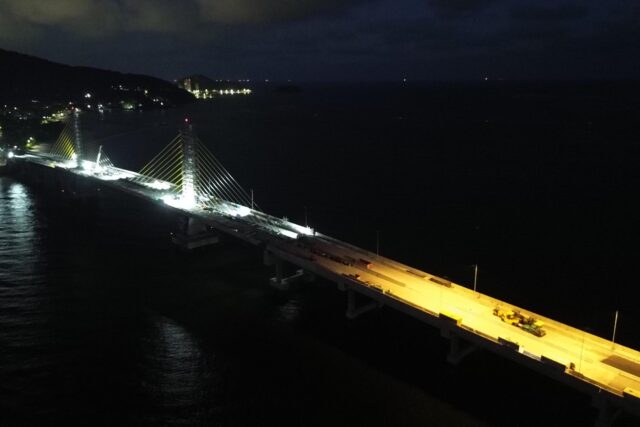 FOTO: Gediel Mendes/Consórcio Supervisor Ponte de Guaratuba.