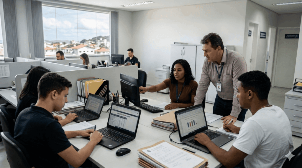 Prefeitura de Itapoa abre inscricoes para processo seletivo de estagiarios de nivel superior - Capa Tribuna de Itapoa