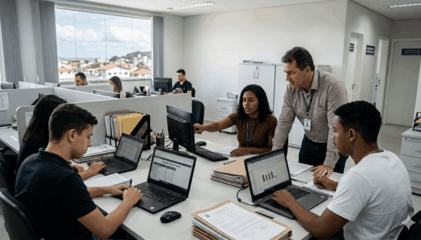 Prefeitura de Itapoa abre inscricoes para processo seletivo de estagiarios de nivel superior - Capa Tribuna de Itapoa