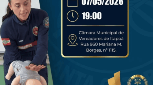 Itapoa recebe capacitacao gratuita sobre primeiros socorros em bebes promovida pelo CBMSC - Capa Tribuna de Itapoa