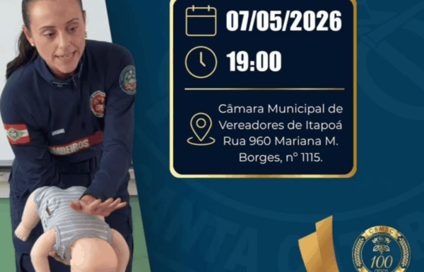 Itapoa recebe capacitacao gratuita sobre primeiros socorros em bebes promovida pelo CBMSC - Capa Tribuna de Itapoa