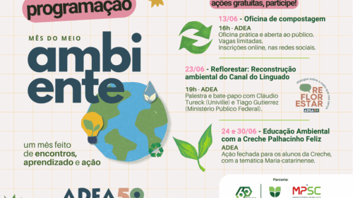 Mês do Meio Ambiente: ADEA promove programação especial com oficinas e palestras
