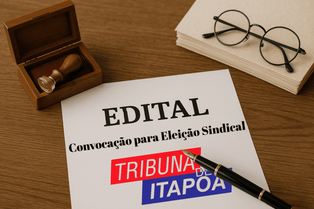 Edital de Convocacao para Eleicao Sindical - Tribuna de Itapoa