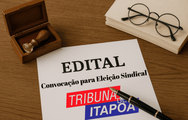 Edital de Convocacao para Eleicao Sindical - Tribuna de Itapoa