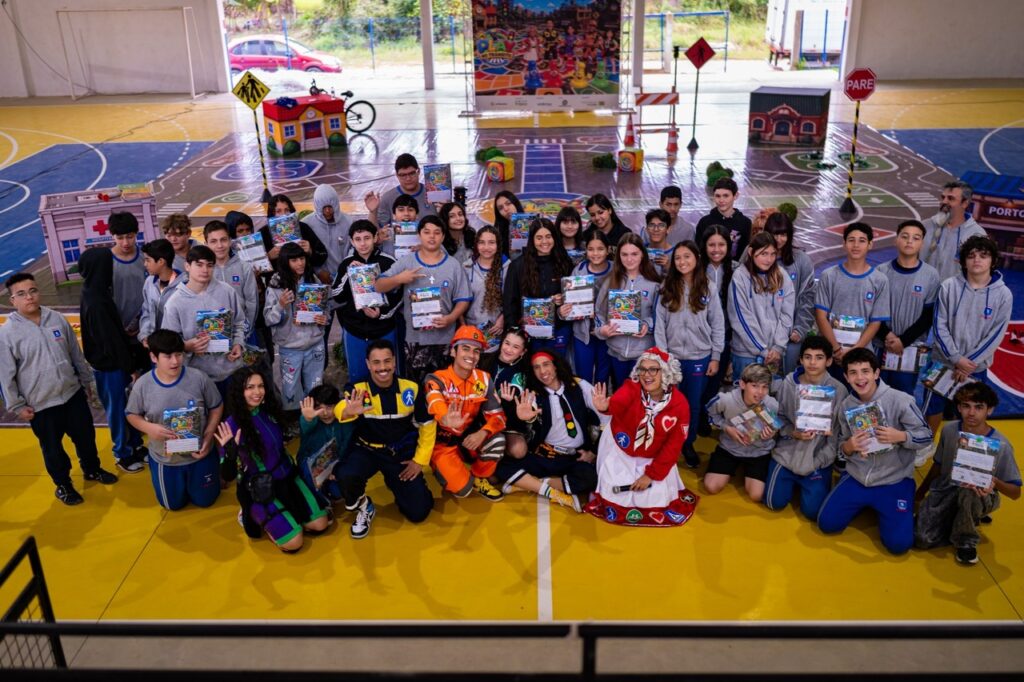 Projeto Play no Transito leva educacao cidadania e consciencia ambiental para mais de 900 criancas e jovens em Itapoa 3