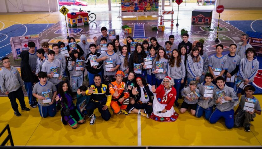 Projeto Play no Transito leva educacao cidadania e consciencia ambiental para mais de 900 criancas e jovens em Itapoa 3